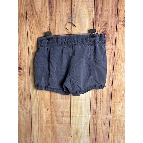 Athleta 100% Lyocell Casual Shorts with Pockets Charcoal Gray Women's Size 10 - Picture 3 of 6